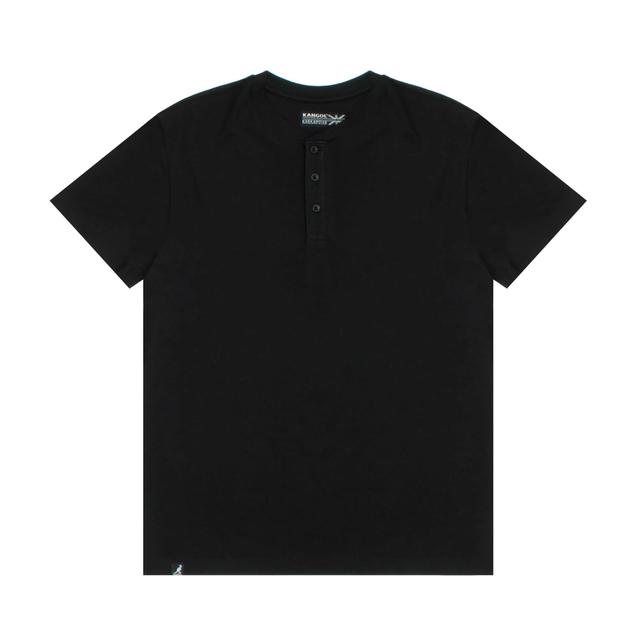 Kangol Lux Cotton Henley T-Shirt