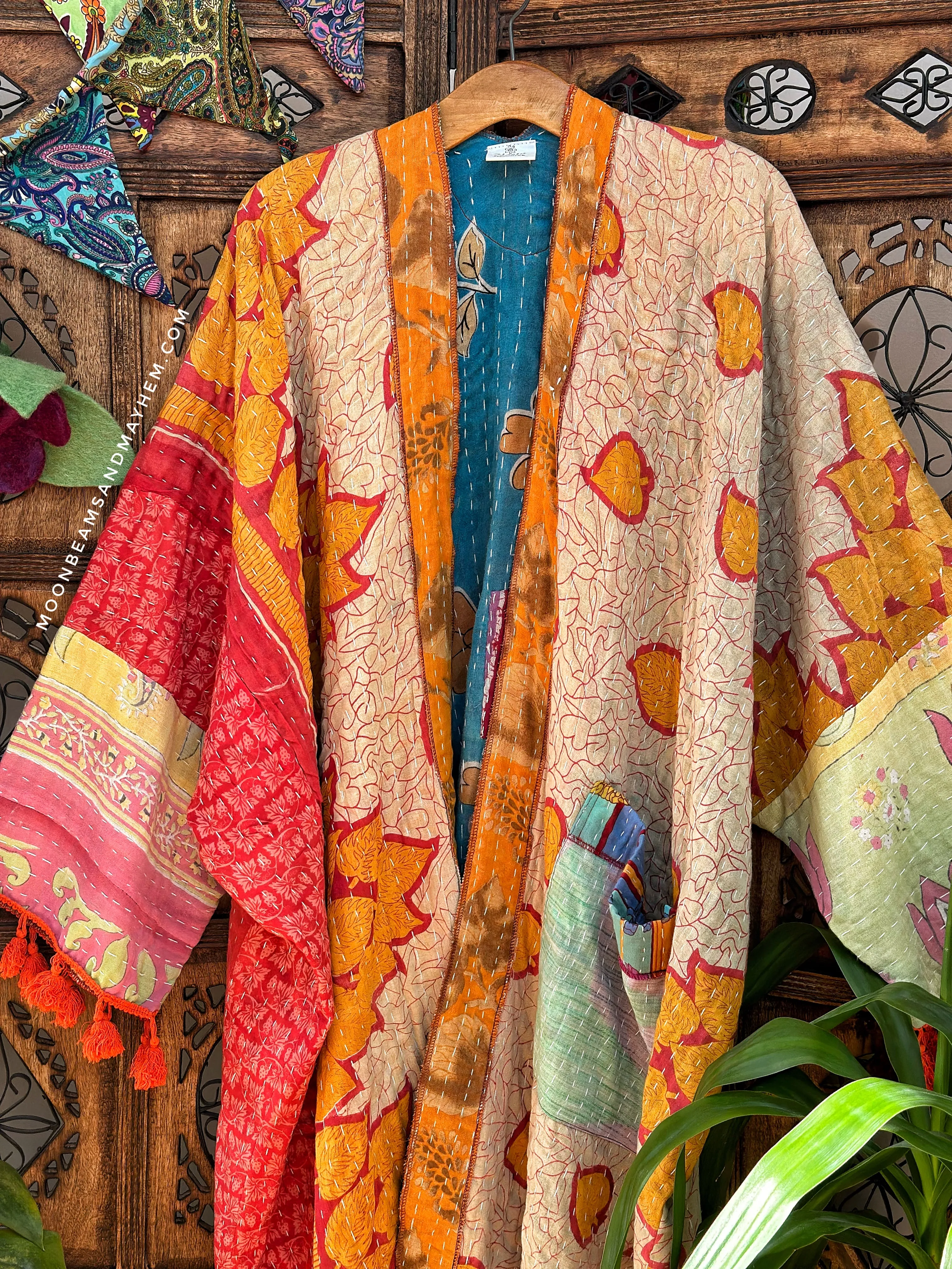 KANTHA GODDESS KIMONO | COAT (659)