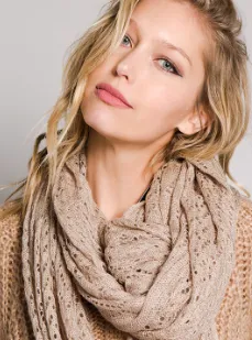 Knit Infinity Scarf