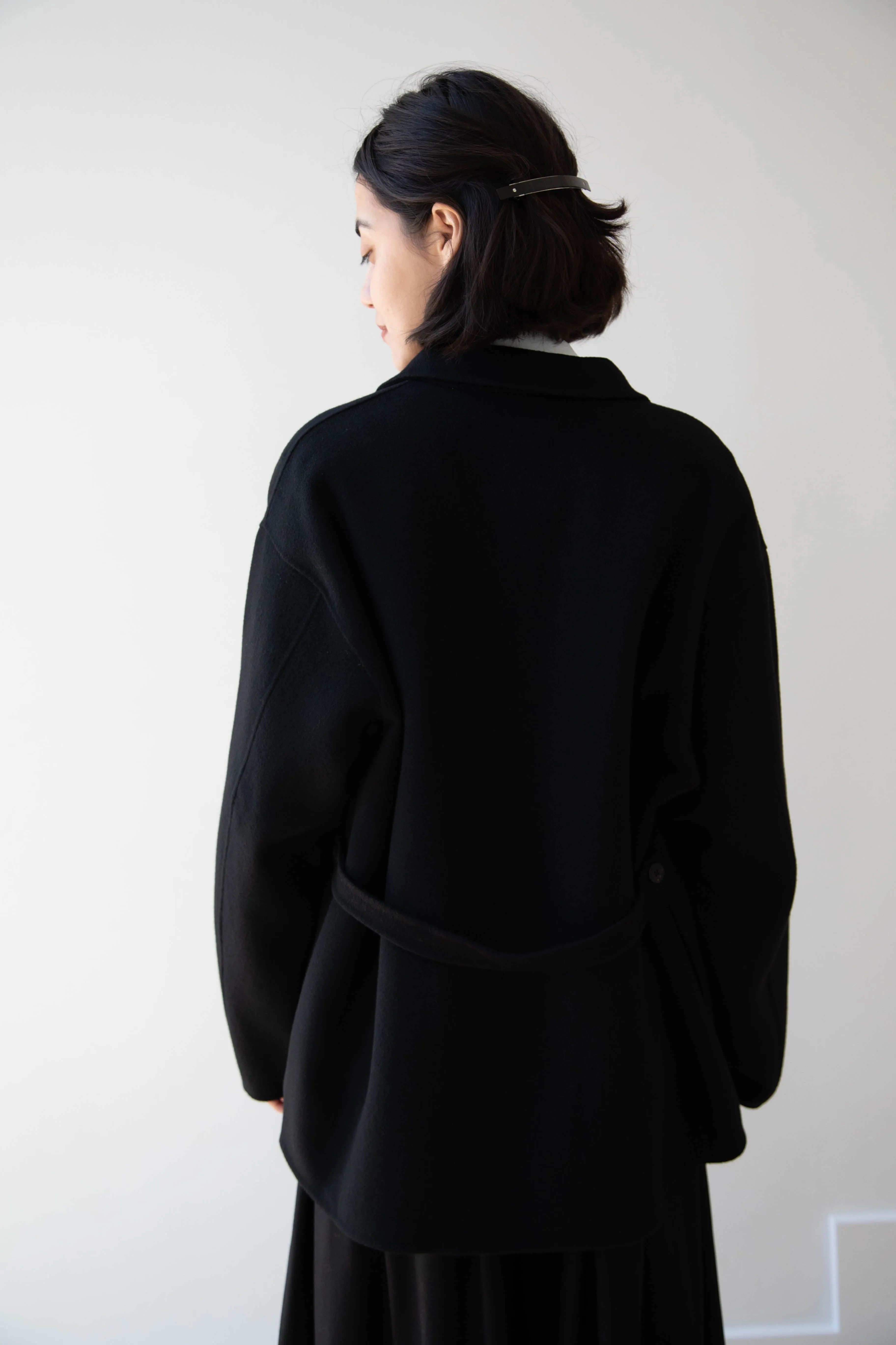 Le 17 Septembre | Belted Jacket in Black