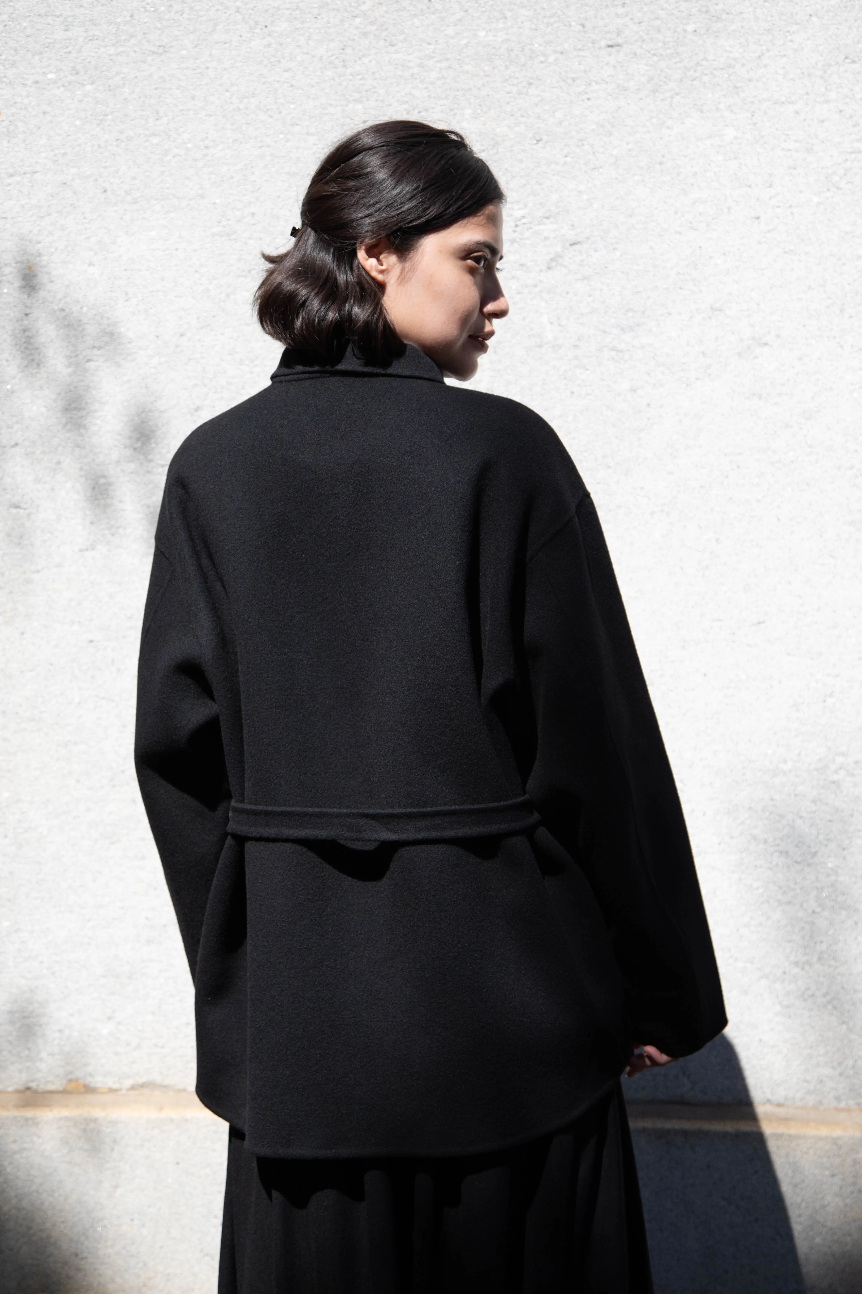 Le 17 Septembre | Belted Jacket in Black