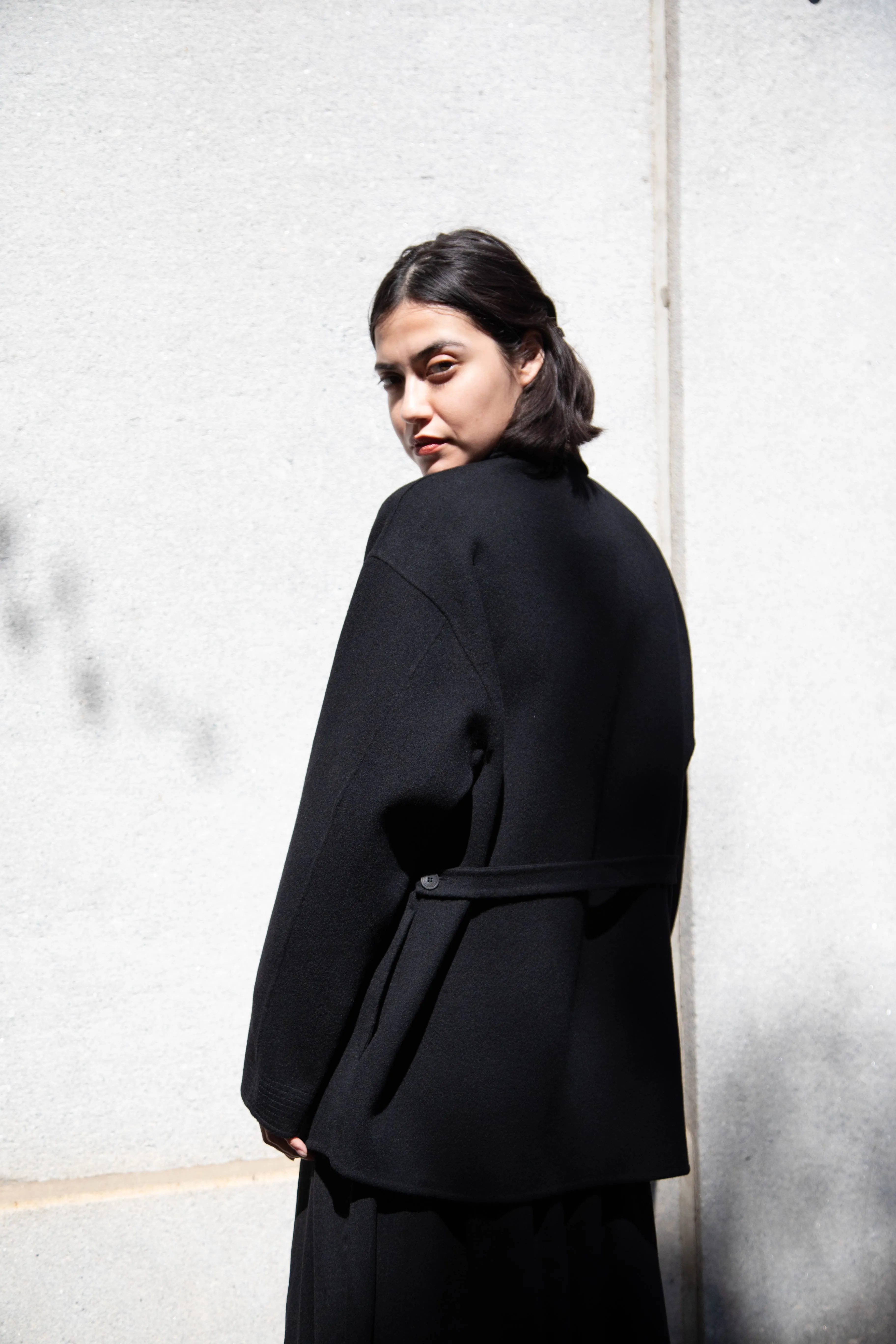 Le 17 Septembre | Belted Jacket in Black