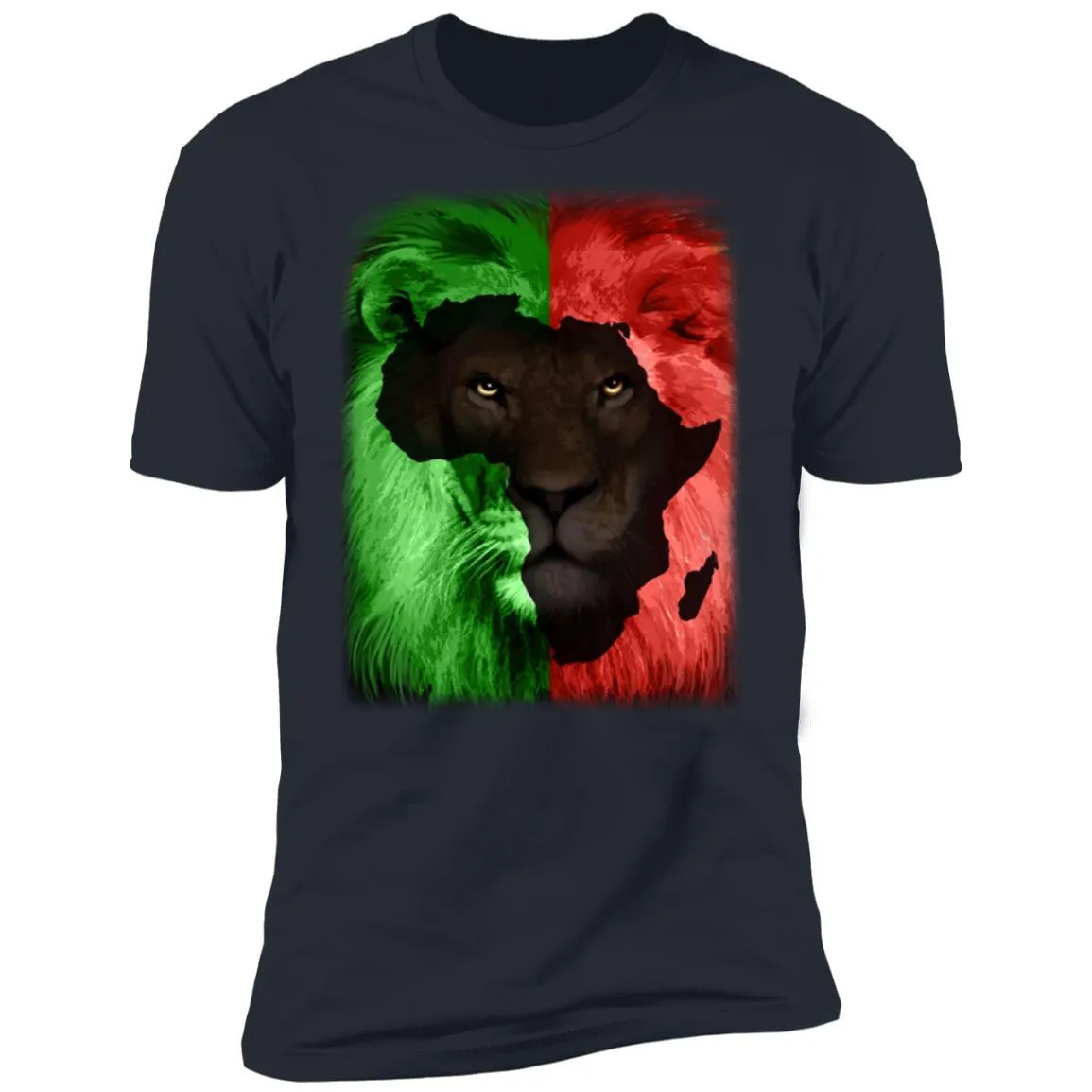 Lion Map T-shirt