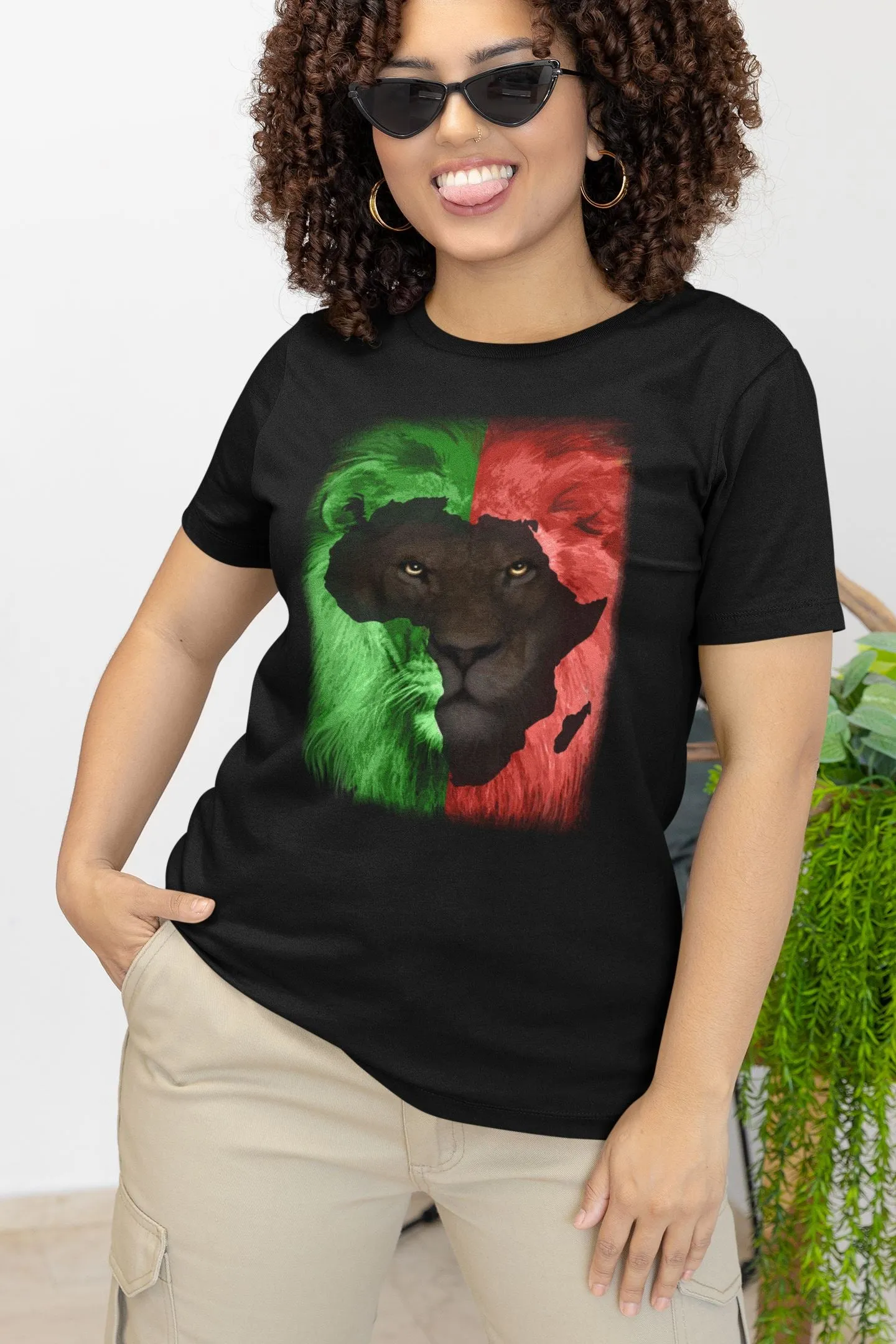 Lion Map T-shirt