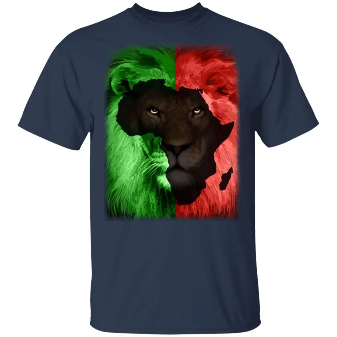 Lion Map T-shirt