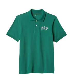 Logo Pique Polo Shirt Balsam Tree