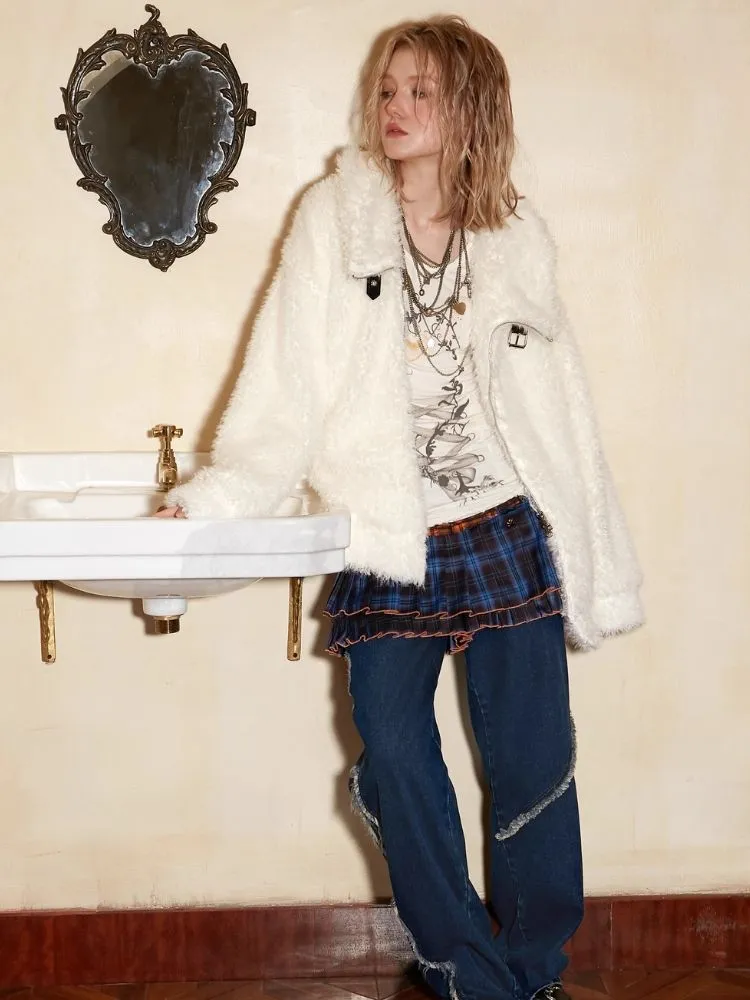 Loose fur coat【s0000004565】