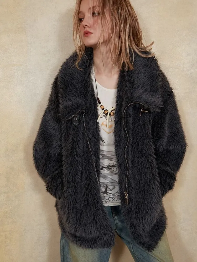 Loose fur coat【s0000004565】