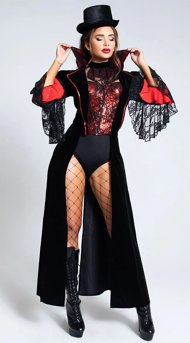 Lusty Lace Vampire Costume