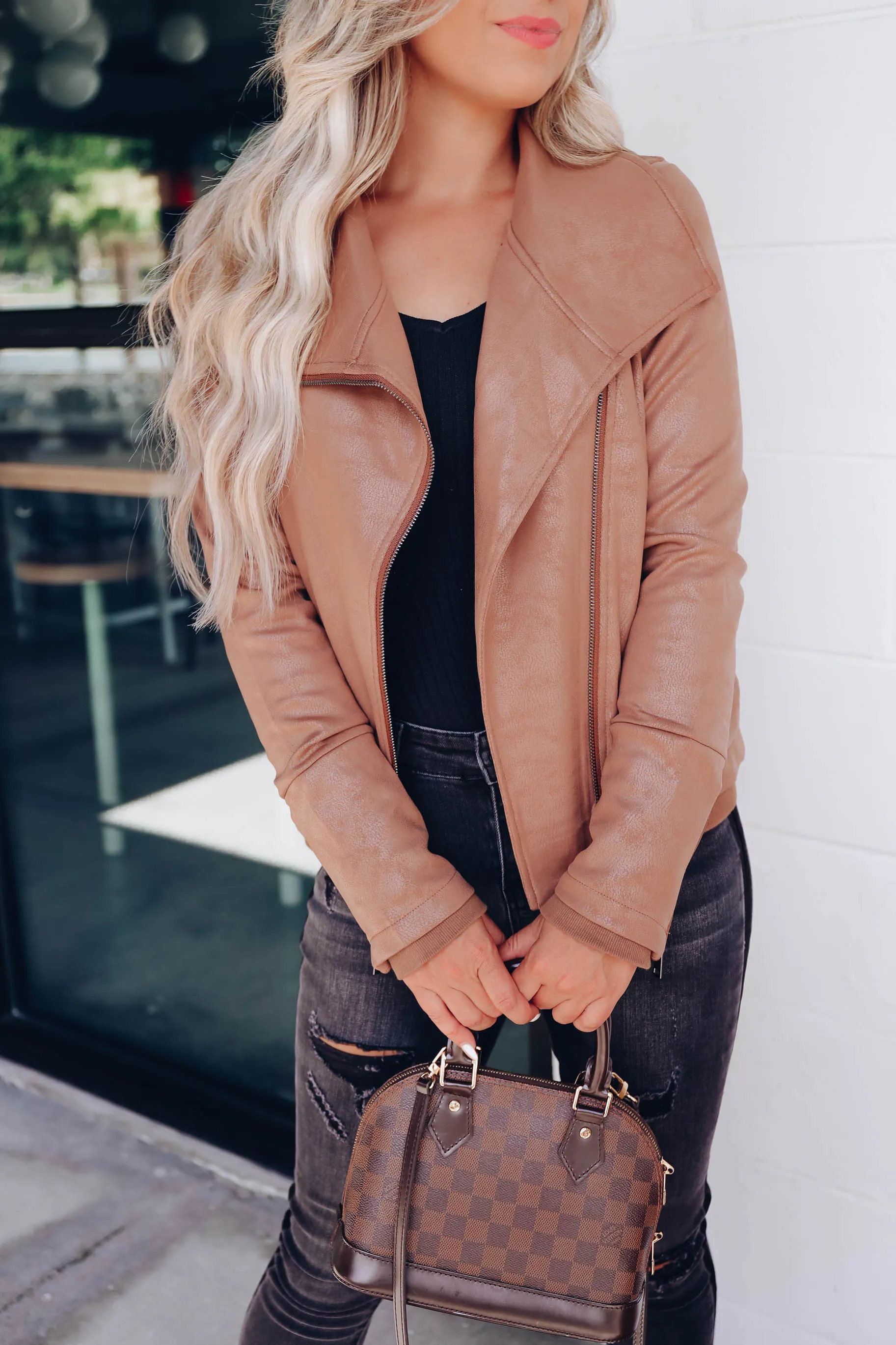 Marvel Faux Leather Moto Jacket