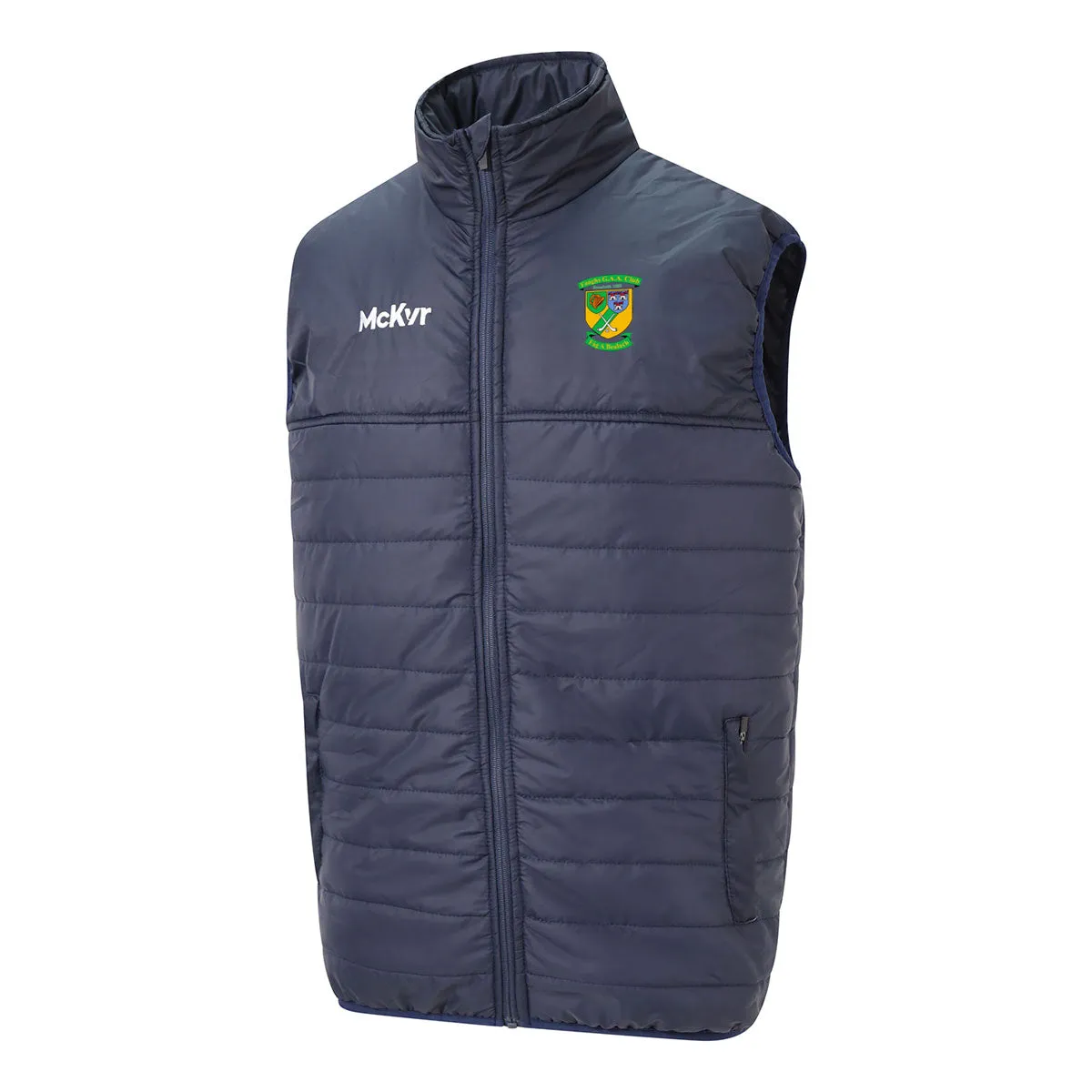 Mc Keever Faughs GAA Core 22 Padded Gilet - Adult - Navy