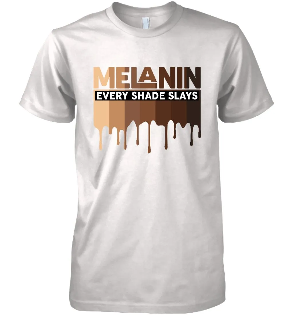 Melanin Every Shade Slays T-shirt