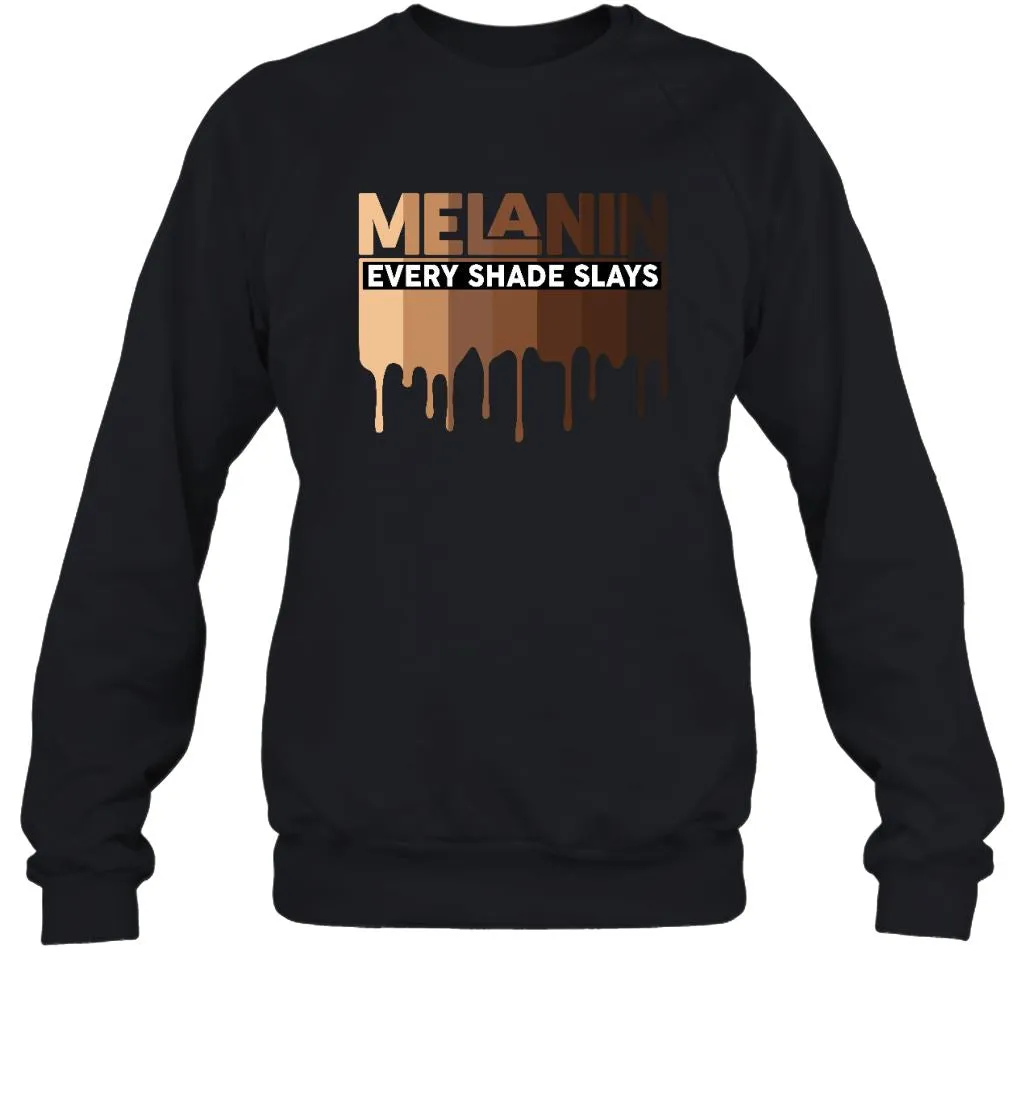 Melanin Every Shade Slays T-shirt