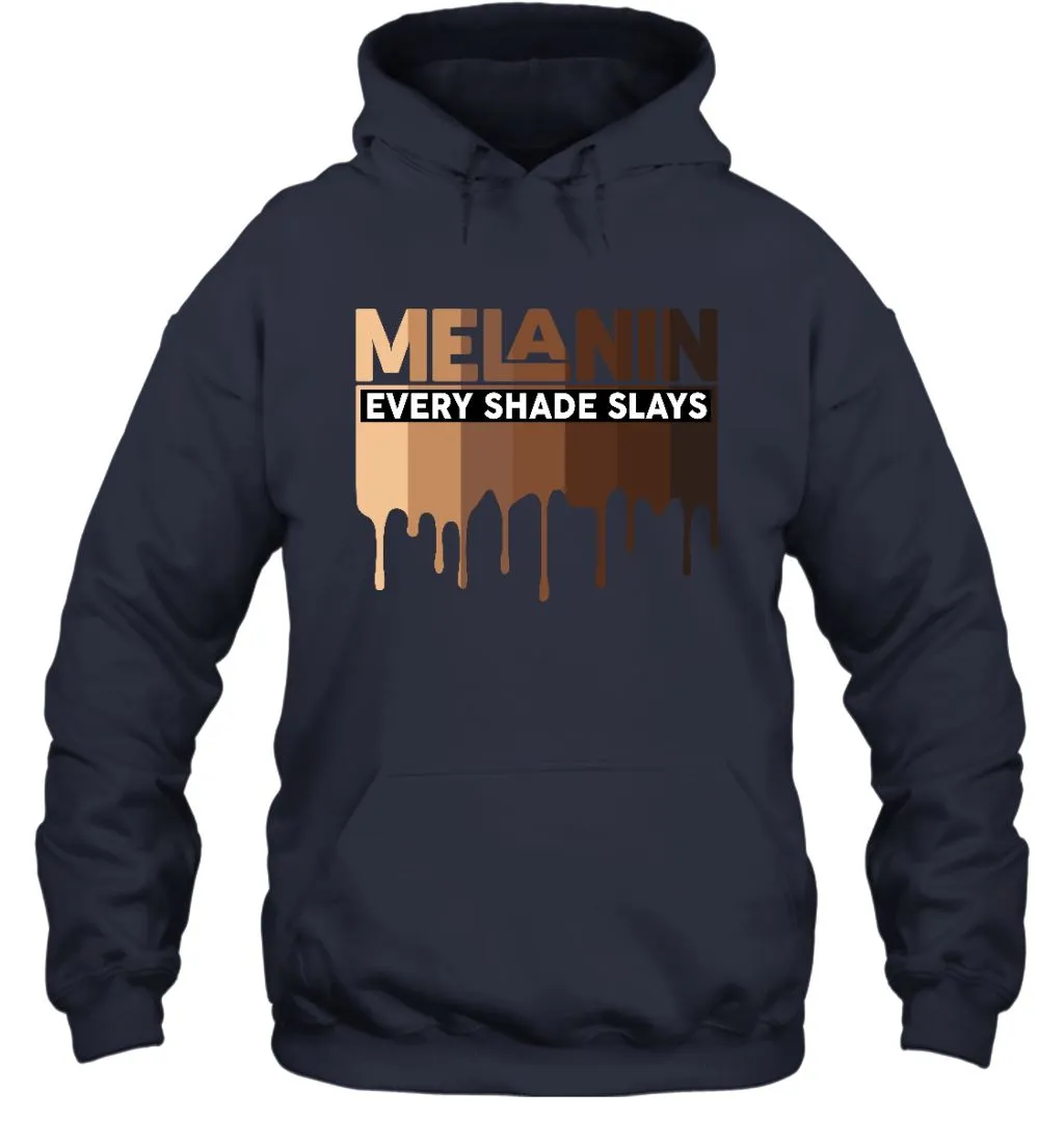 Melanin Every Shade Slays T-shirt