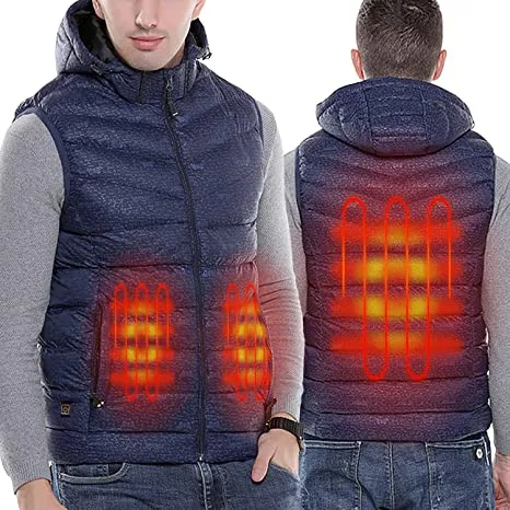 Men's Hooded Heated Gilet