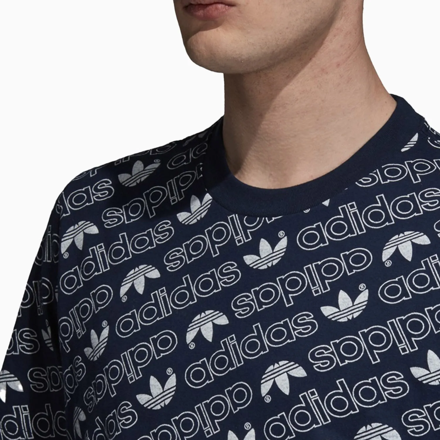 Men's Originals Adidas Performance - Monogram Logo T-shirt