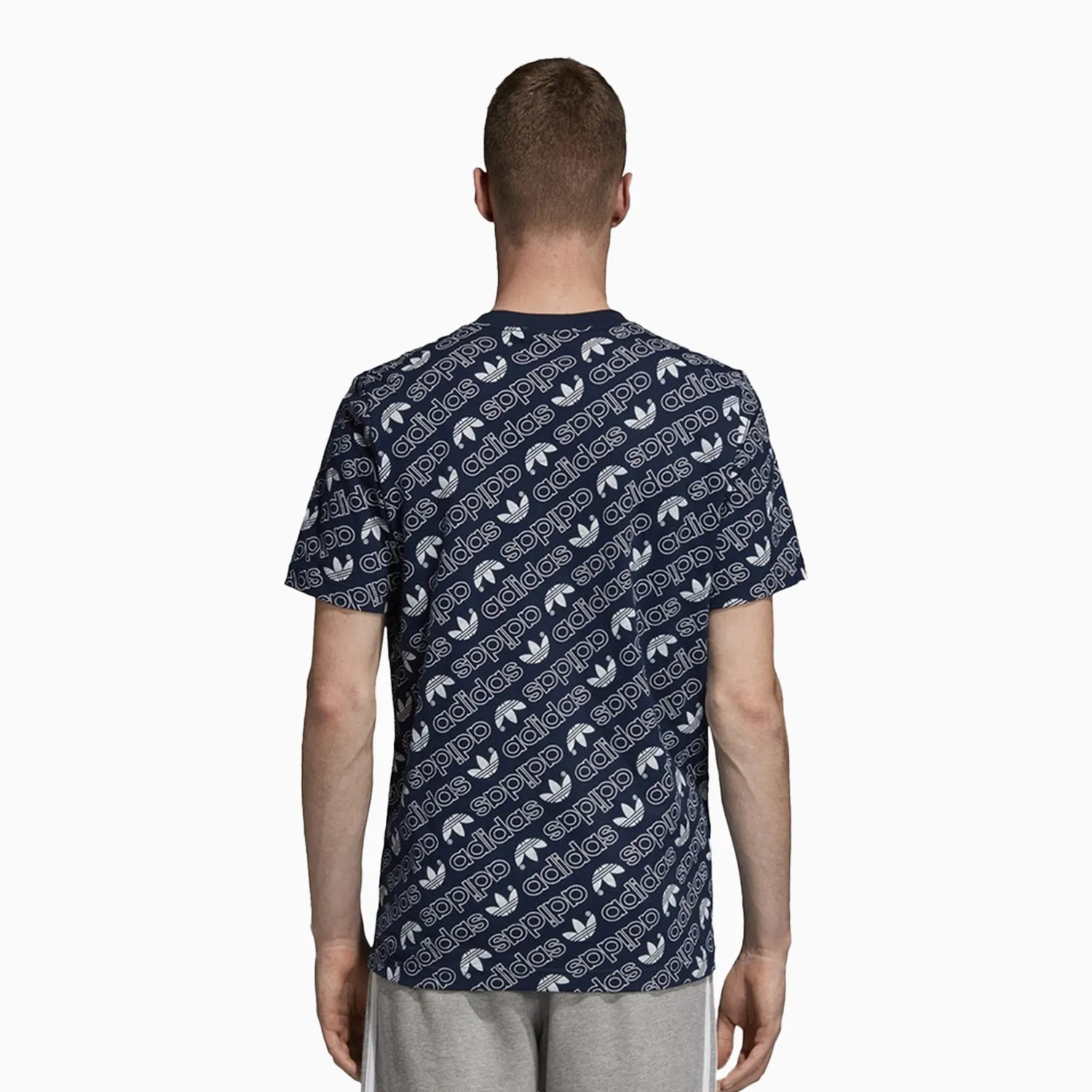 Men's Originals Adidas Performance - Monogram Logo T-shirt