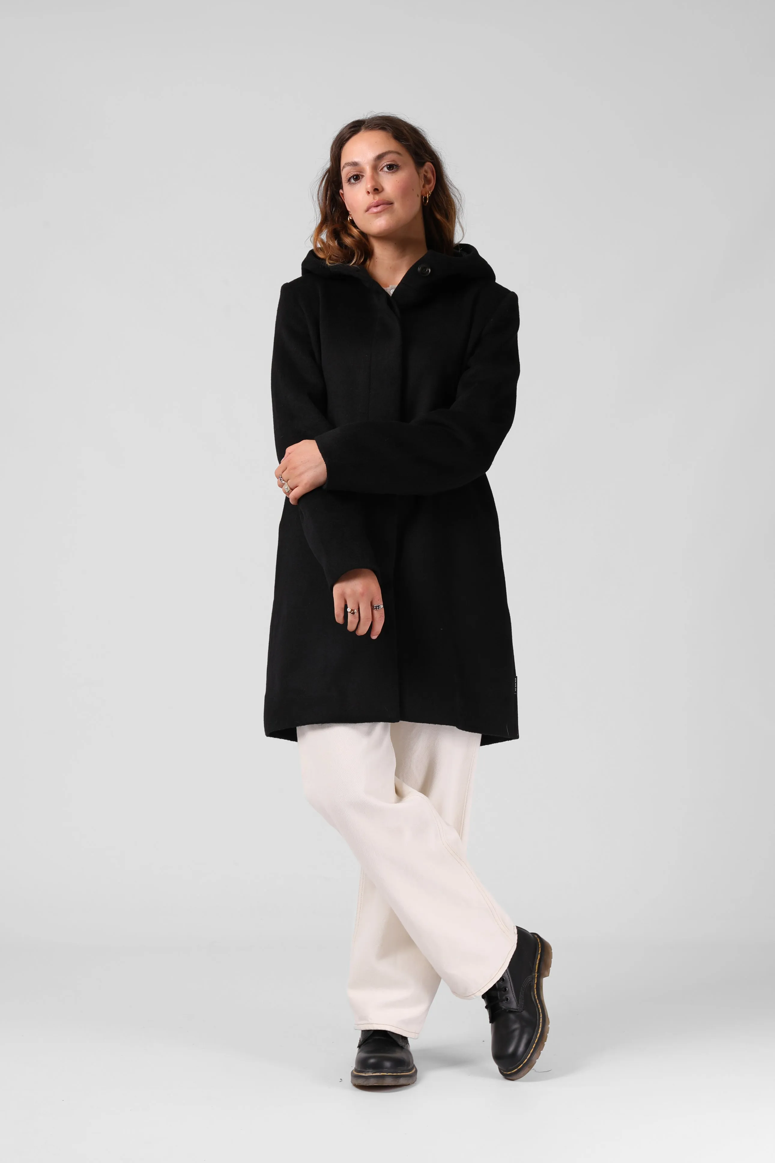 Milford Overcoat - Black