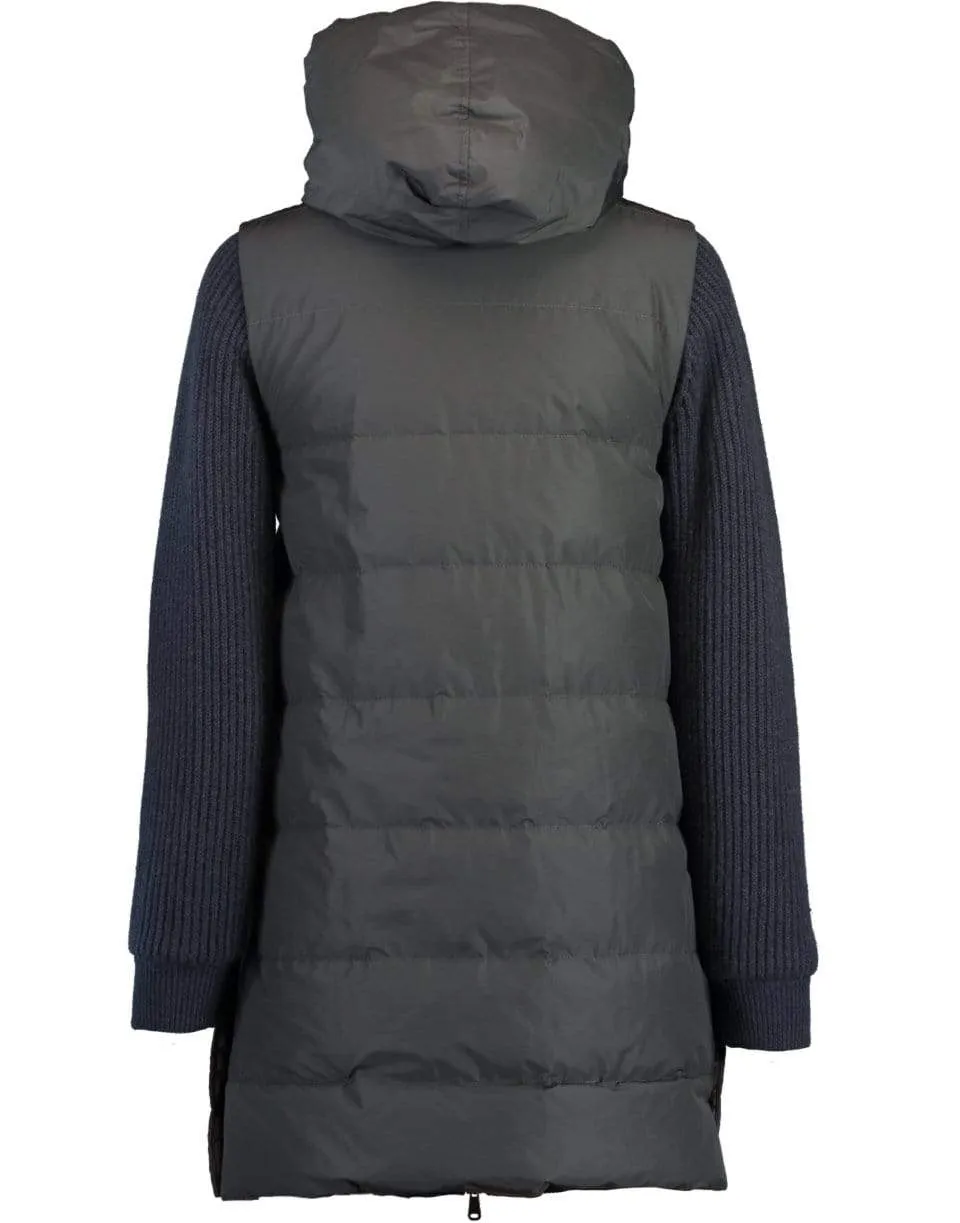 Nylon Vest and Overcoat