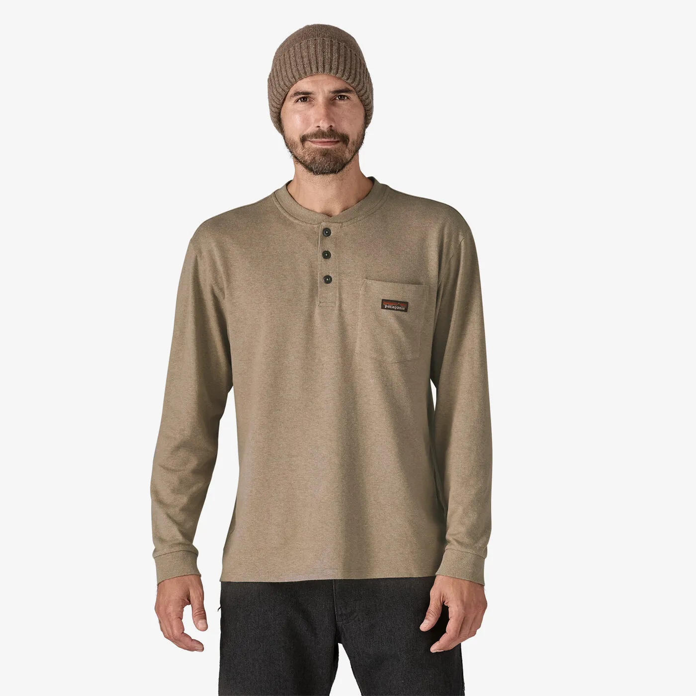 Patagonia - Men's Long Sleeve Work Henley Pocket T-Shirt