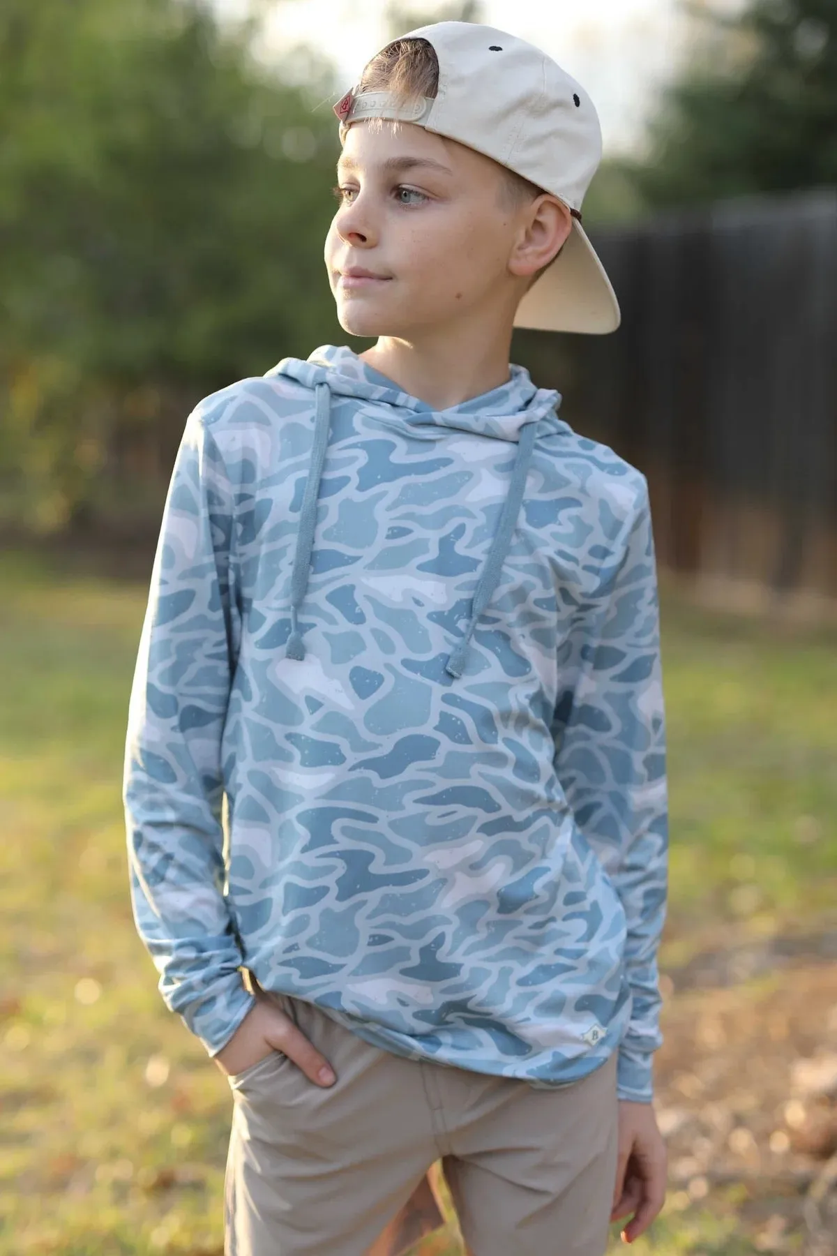 Performance Hoodie Seaside Camo