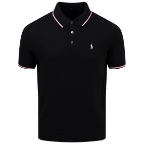 Performance Polo-Collar Sweater Polo Black - SS24