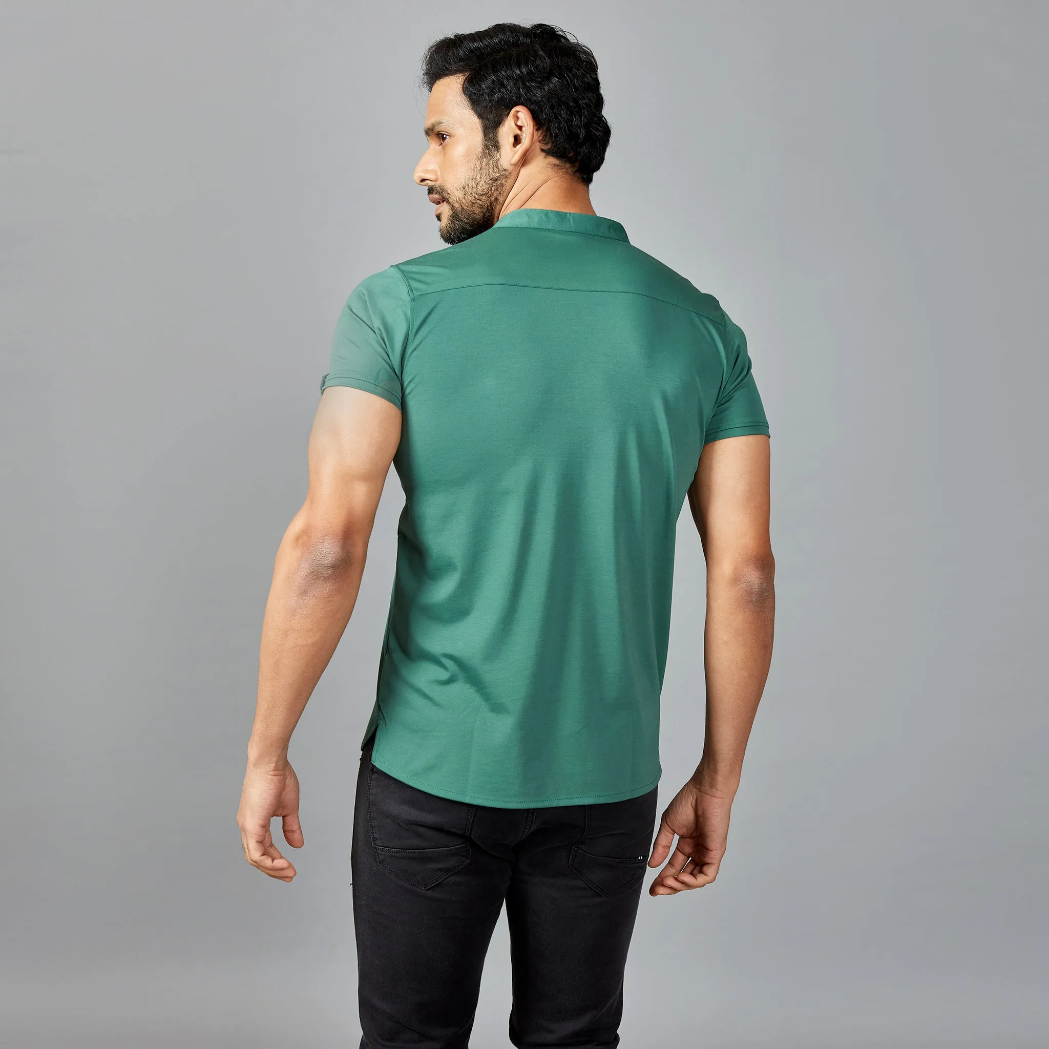 PK Green Henley T-shirt