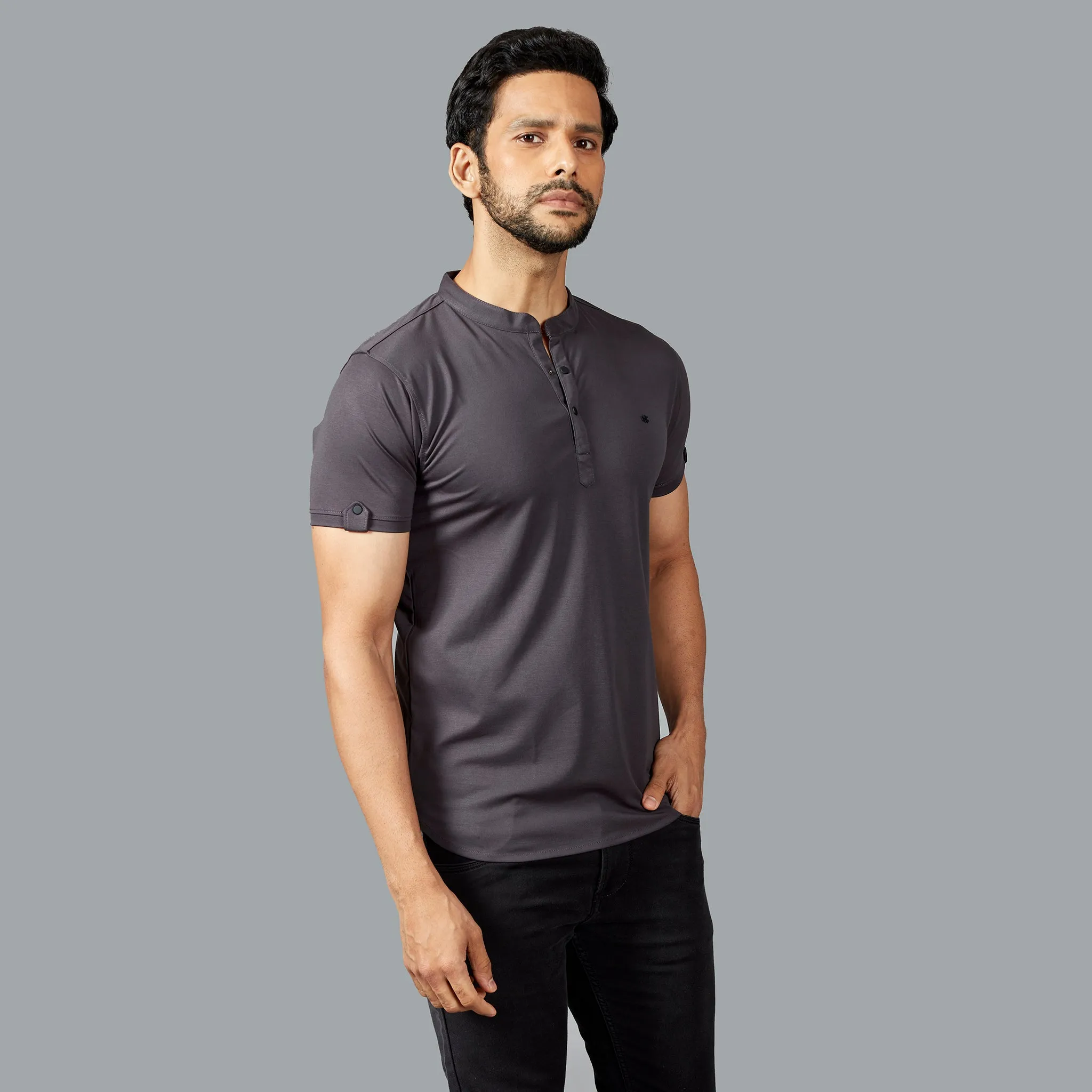 PK Green Henley T-shirt