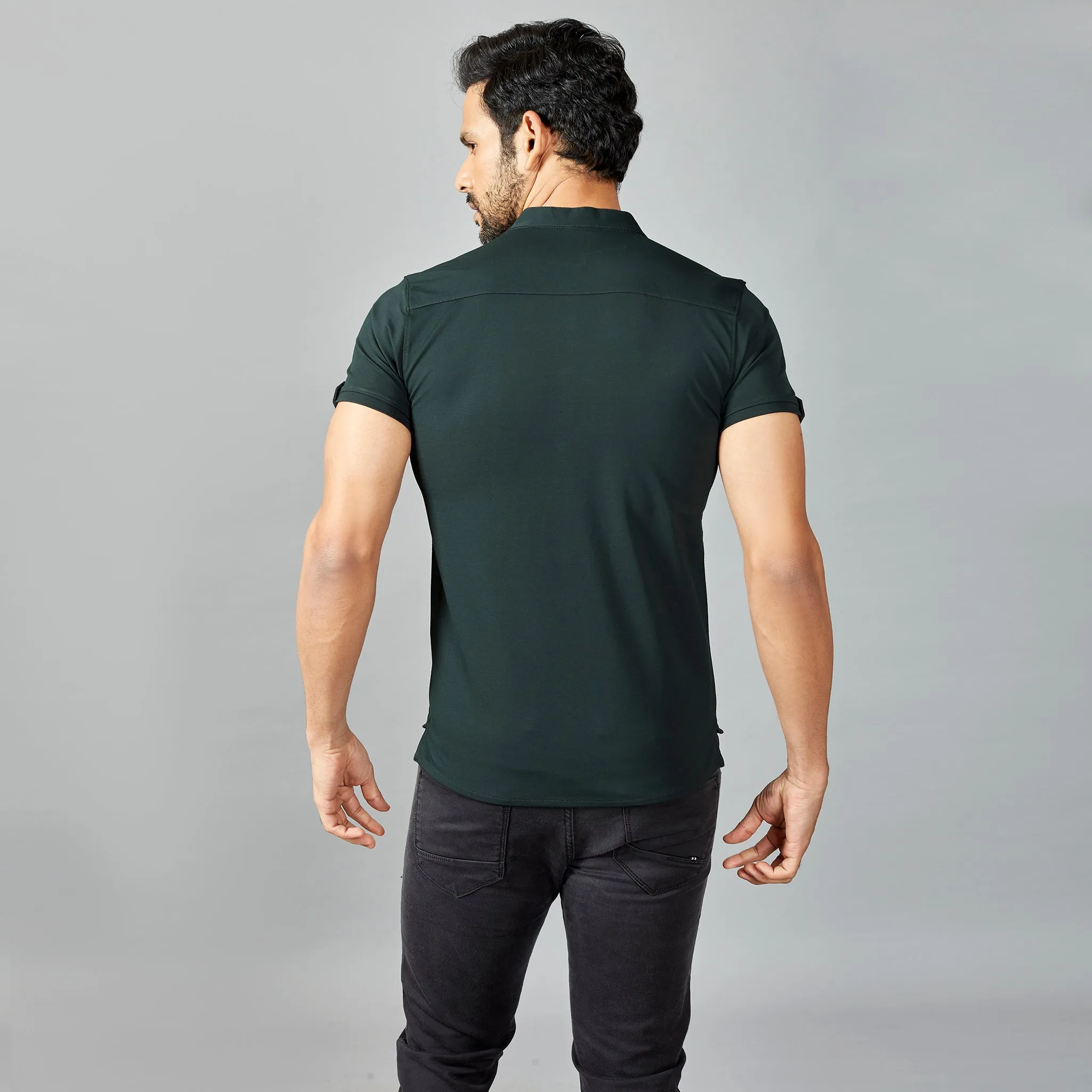 PK Green Henley T-shirt