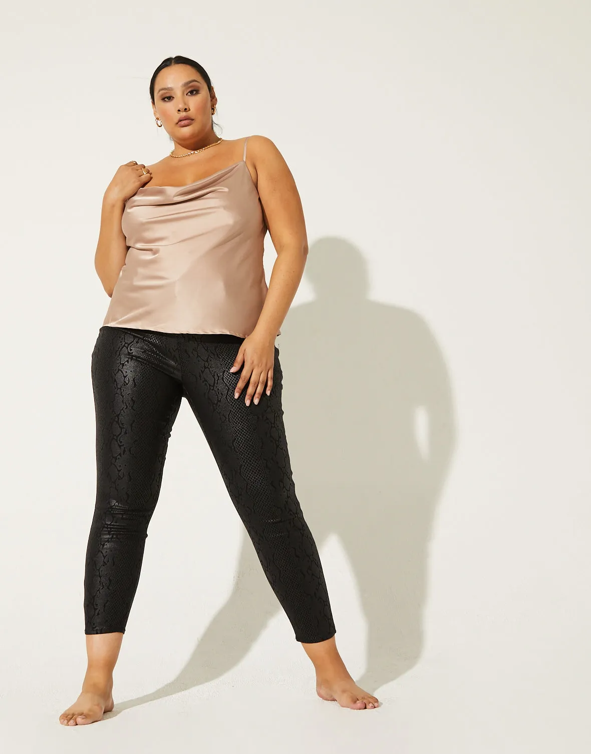 Plus Size Prima Donna Satin Tank