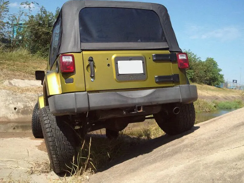 POISON SPYDER Tailgate Cover Plate for 07-18 Jeep Wrangler JK & JK Unlimited