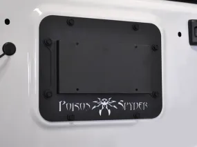 POISON SPYDER Tailgate Cover Plate for 07-18 Jeep Wrangler JK & JK Unlimited