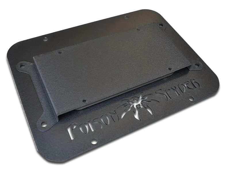 POISON SPYDER Tailgate Cover Plate for 07-18 Jeep Wrangler JK & JK Unlimited