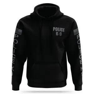 [POLICE K9] Performance Hoodie 2.0 [BLK/GRY]