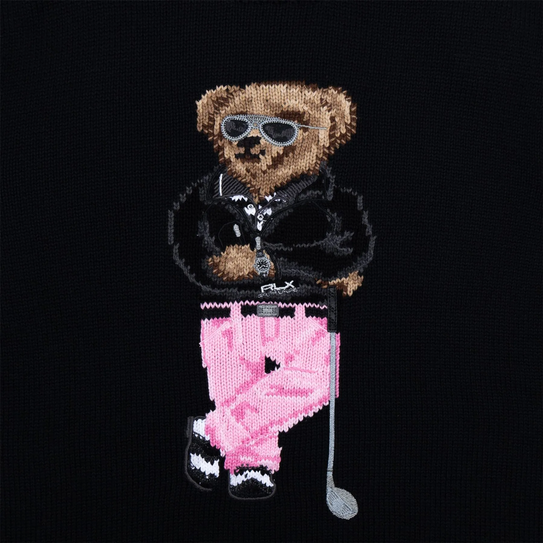 Polo Bear Performance Sweater Polo Black - SS24