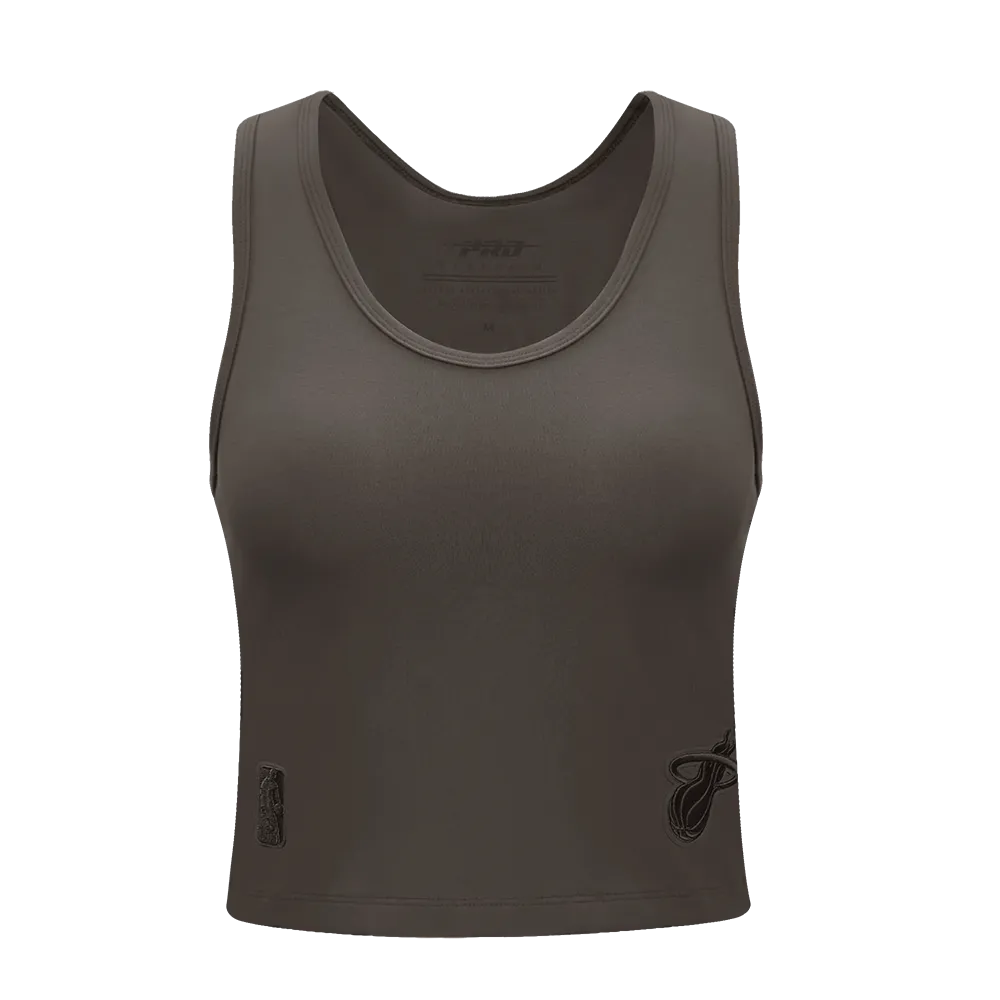 Pro Standard Miami HEAT Taupe Women's Tank