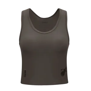 Pro Standard Miami HEAT Taupe Women's Tank