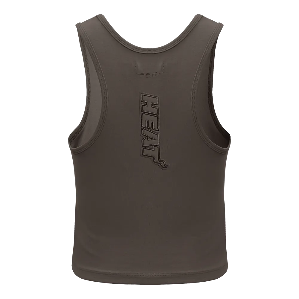 Pro Standard Miami HEAT Taupe Women's Tank