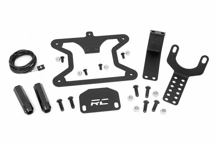 RCS License Plate Adapter for 18-up Jeep Wrangler JL & JL Unlimited