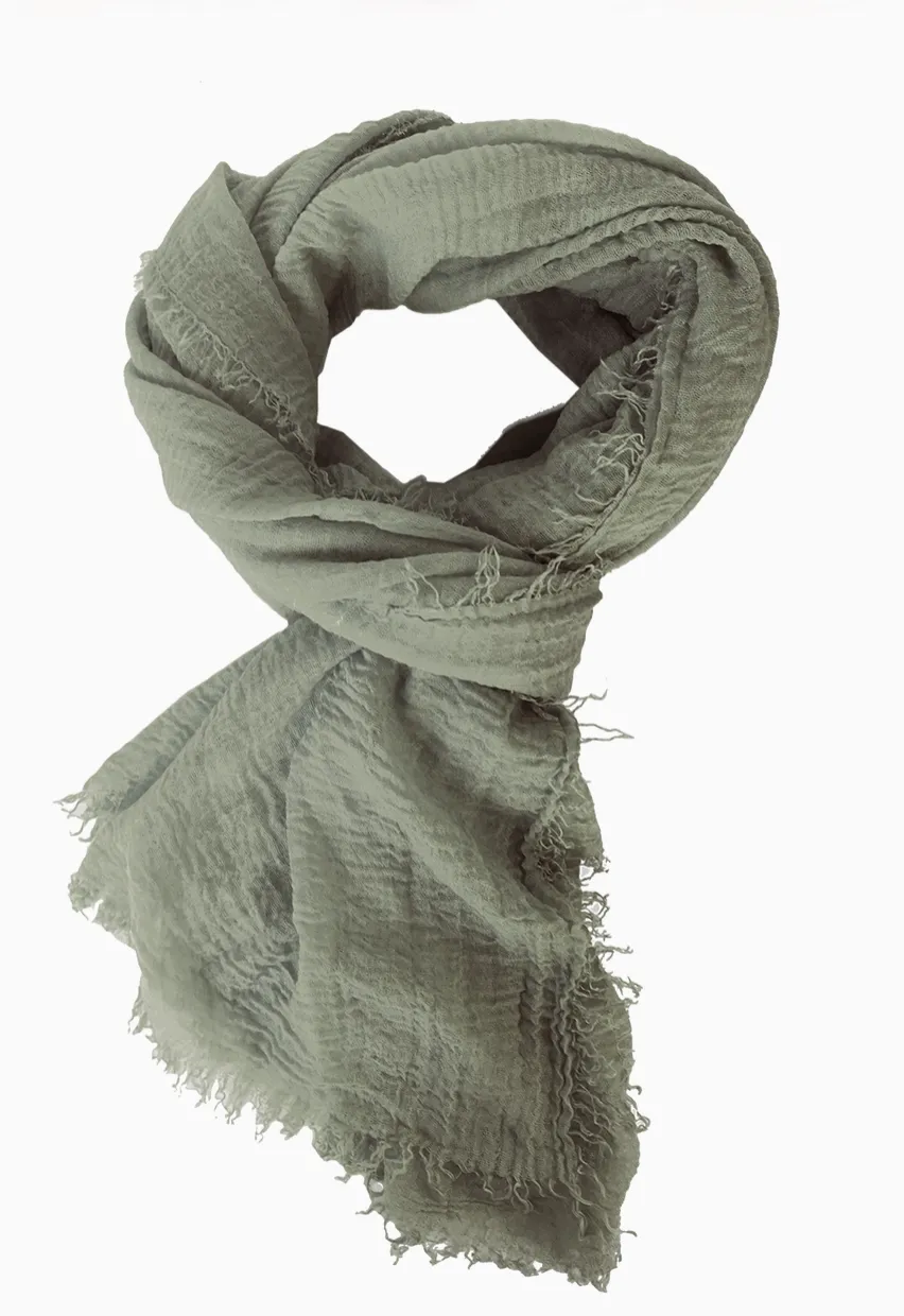 Sage Boho Scarf