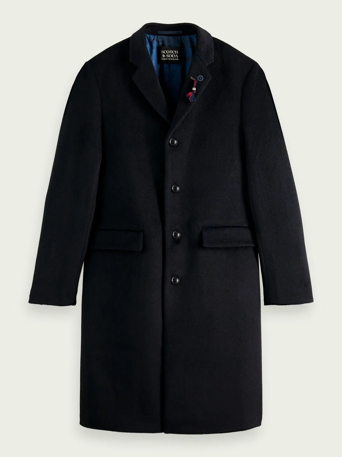 SCOTCH&SODA - Classic Wool - Blend Overcoat - 169110