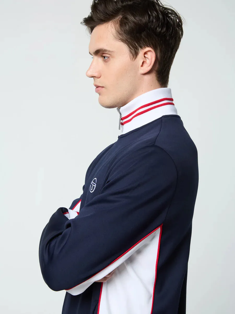 Sergio Tacchini Melfi Diver Track Jacket - Maritime Blue