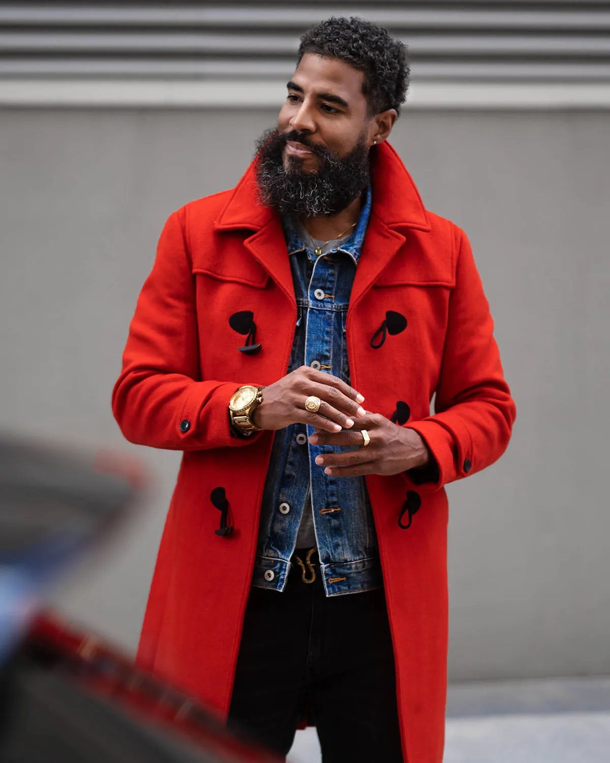 SG Duffle Coat – Blood Orange