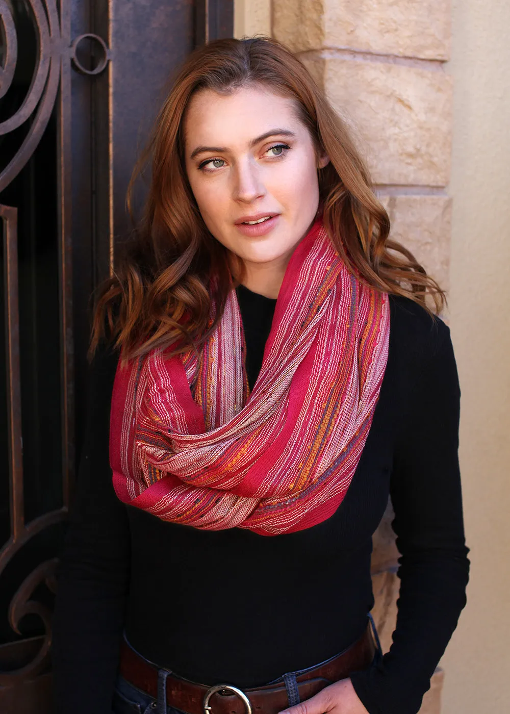 Shimmer Sparkle Festival Bliss Infinity Scarf (12 Colors)