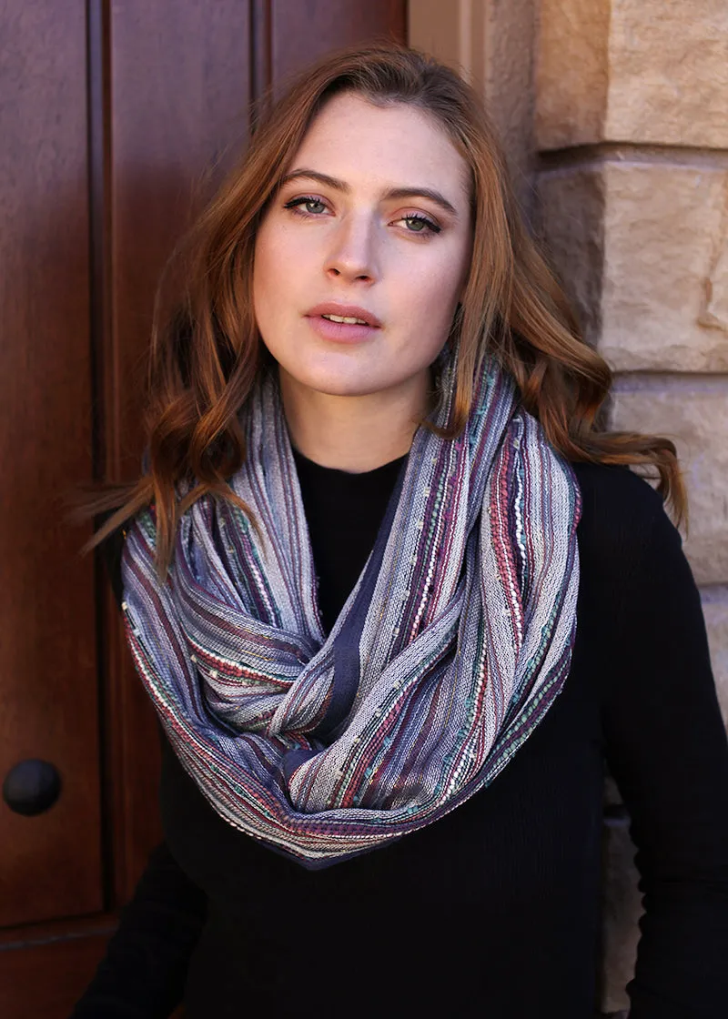 Shimmer Sparkle Festival Bliss Infinity Scarf (12 Colors)