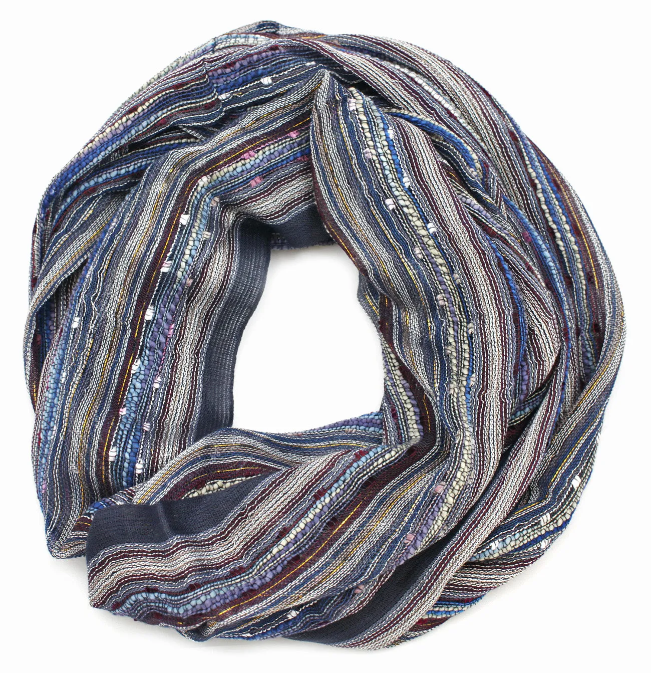 Shimmer Sparkle Festival Bliss Infinity Scarf (12 Colors)