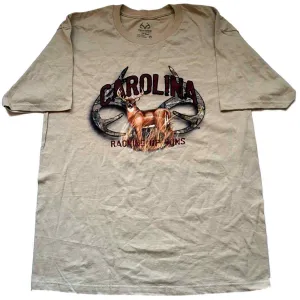 South Carolina Gamecocks The Game Beige RealTree Outfitters SS T-Shirt (L)