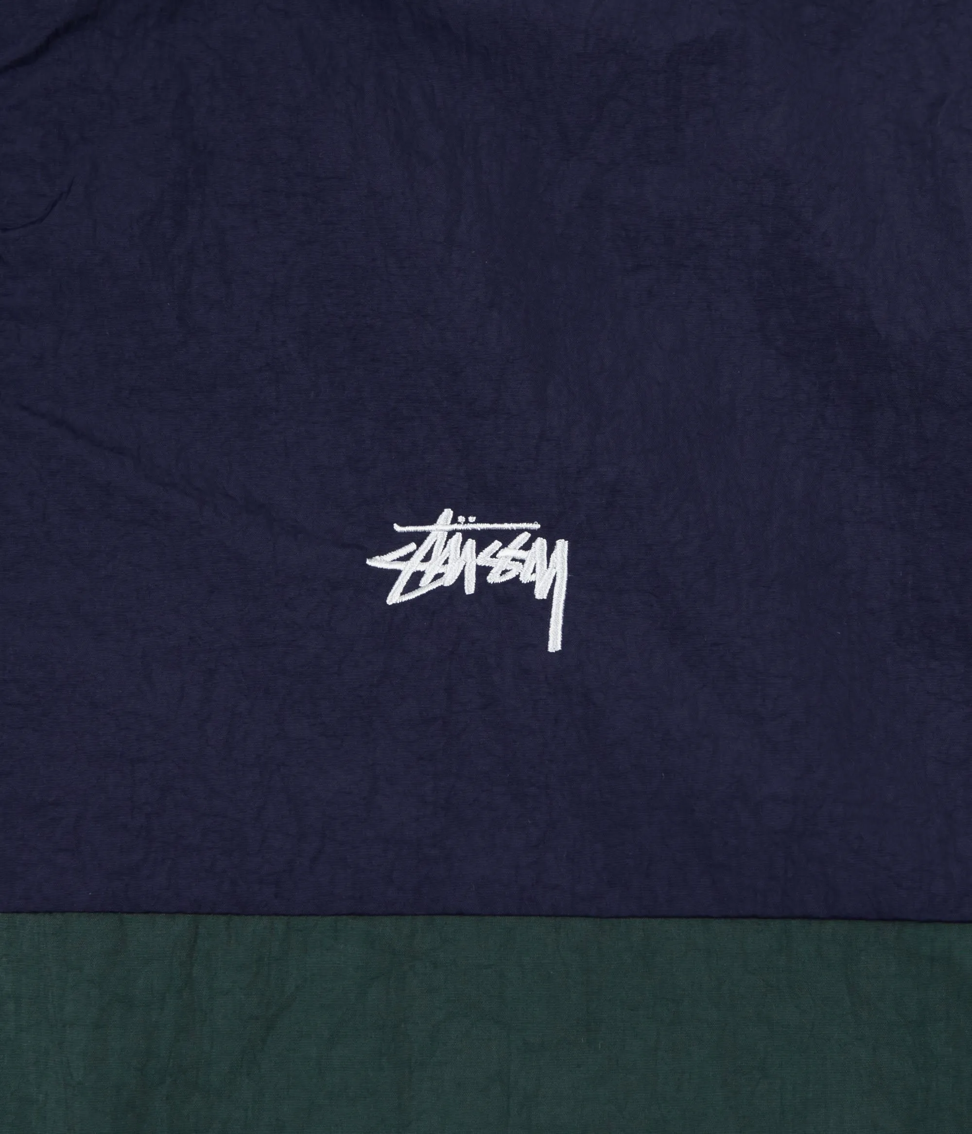 Stussy Panel Track Jacket - Navy