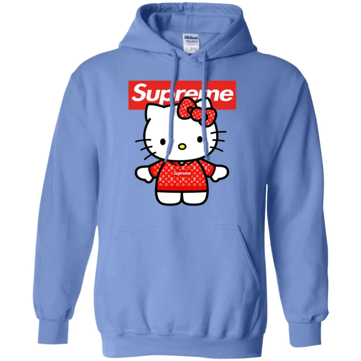 Supreme Hello Kitty Loves T-shirt Pullover Hoodie Sweatshirt