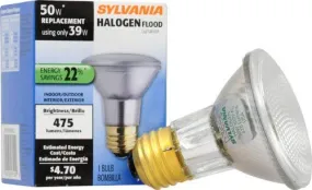 Sylvania 17182 - 39 Watt Halogen Lamp - Flood 30 - 120 Volt